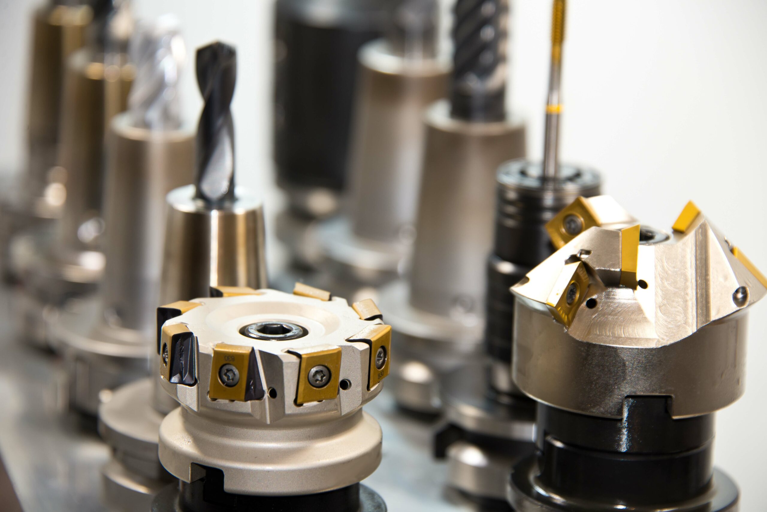 Bohrmaschine in der Metallbearbeitung